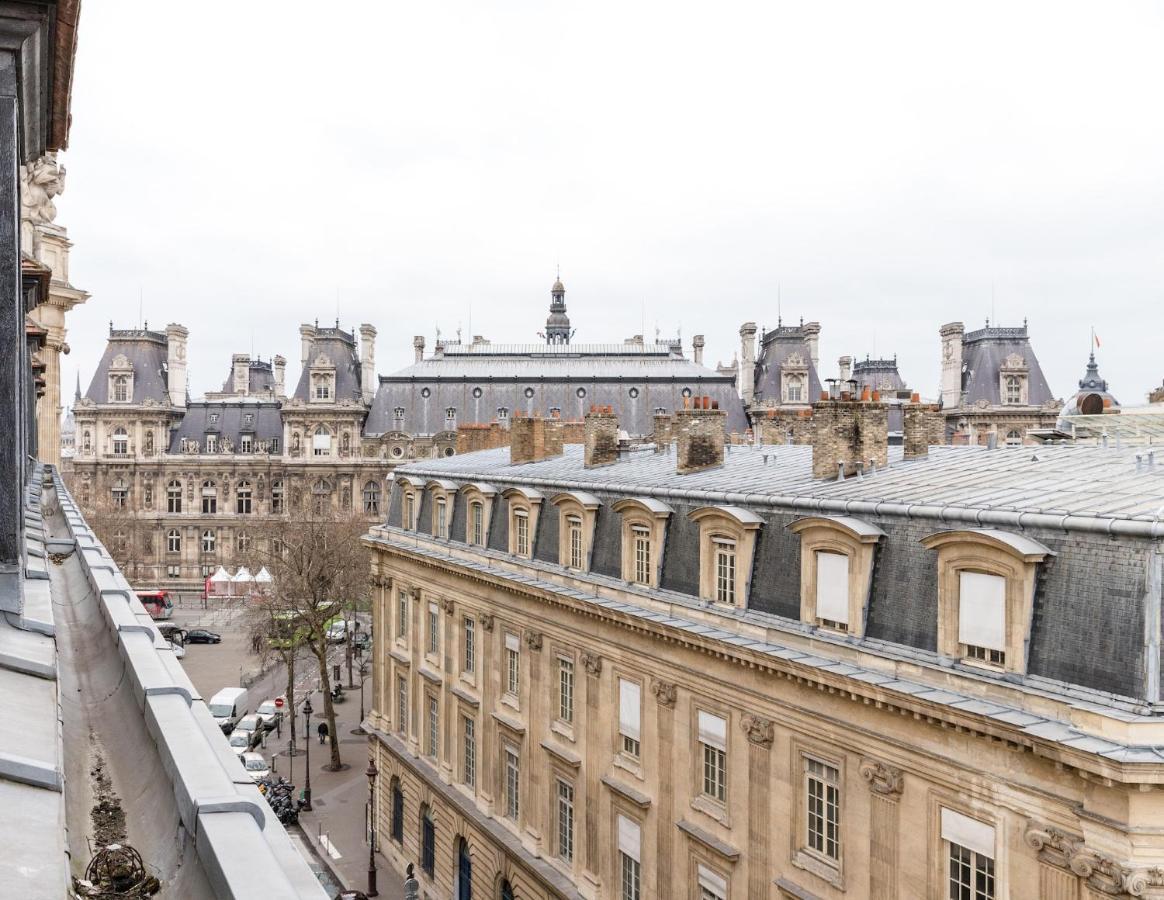 Hotel De Ville - Marais City Apartment Paris Exterior foto